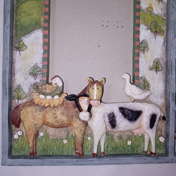 Seymour Mann 3D Shadow Box Farm Animal 3.5"x5"Picture Frame - Picture 3 of 11